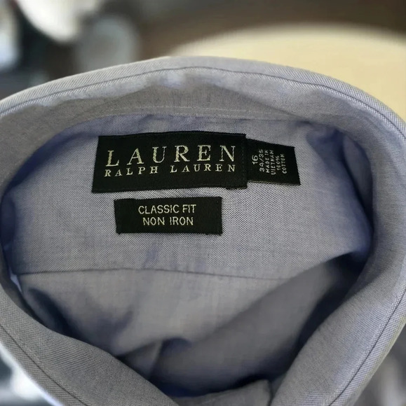 Ralph Lauren Extra Large Long Sleeve Dress Shirt - Picture 5 of 6